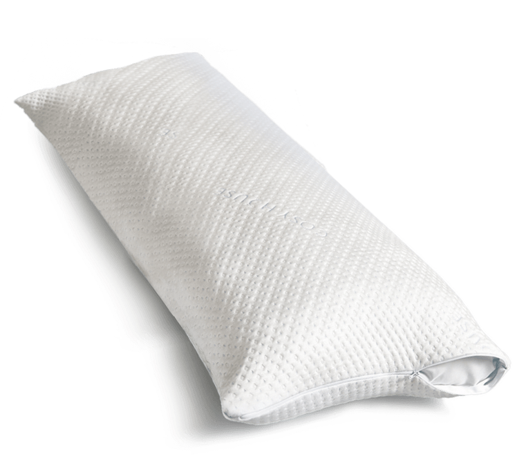 A fluffed Cosy House Collection Luxury Body Pillow.
