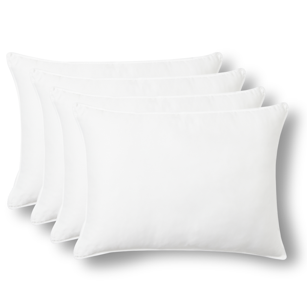 Cozy Essentials 4-Pack King Extra Firm Down Alternative Bed Pillow