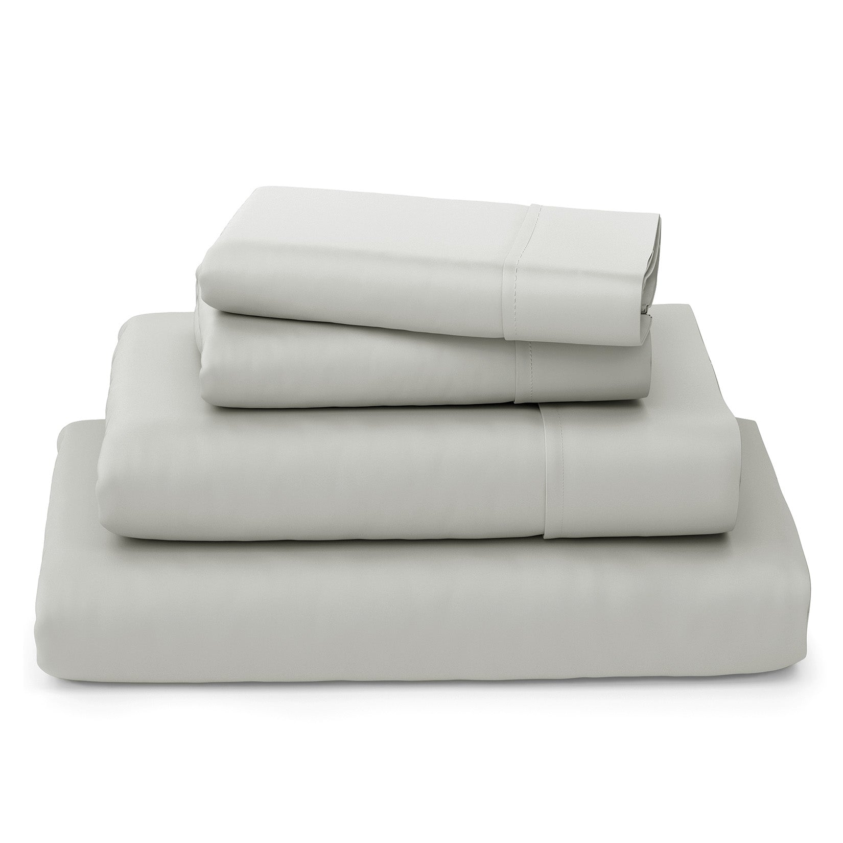 Cosy House Collection Luxury Bamboo 4 Piece Sheet Set - King - Silver