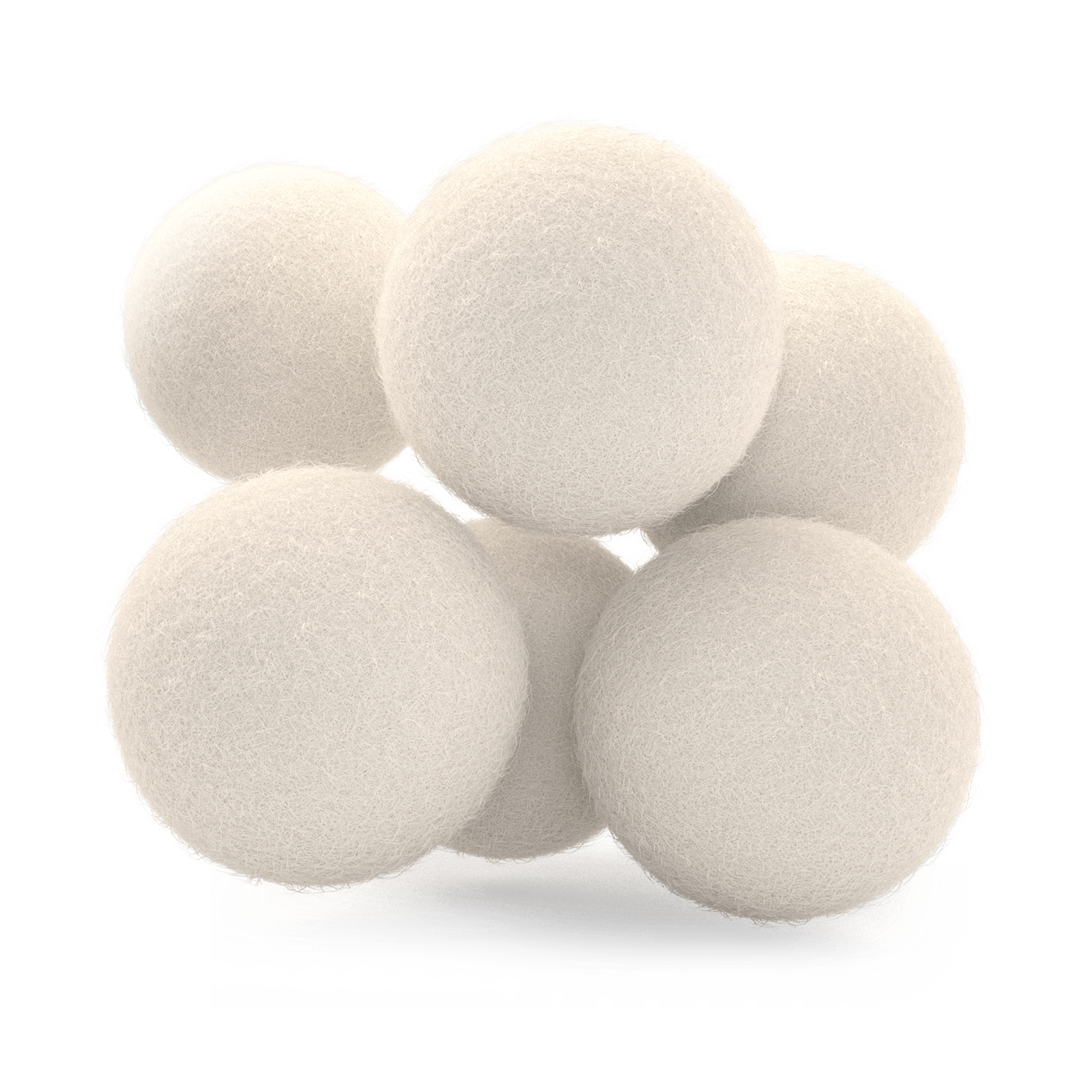  OHOCO Wool Dryer Balls 6 Pack XL, Organic Natural Wool