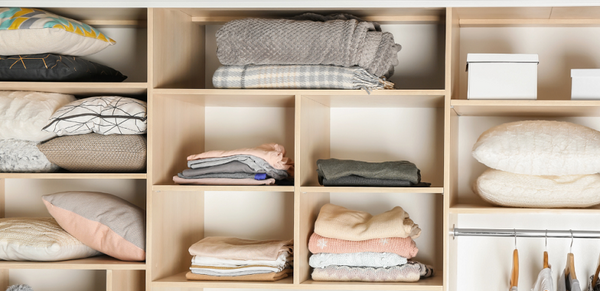 Tips & Tricks for Storing Extra Bedding