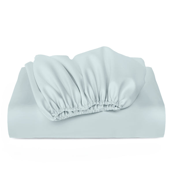 600 Thread Count 100% Cotton Deep Pocket Fitted Sheet - Soft, Silky & Hypoallergenic