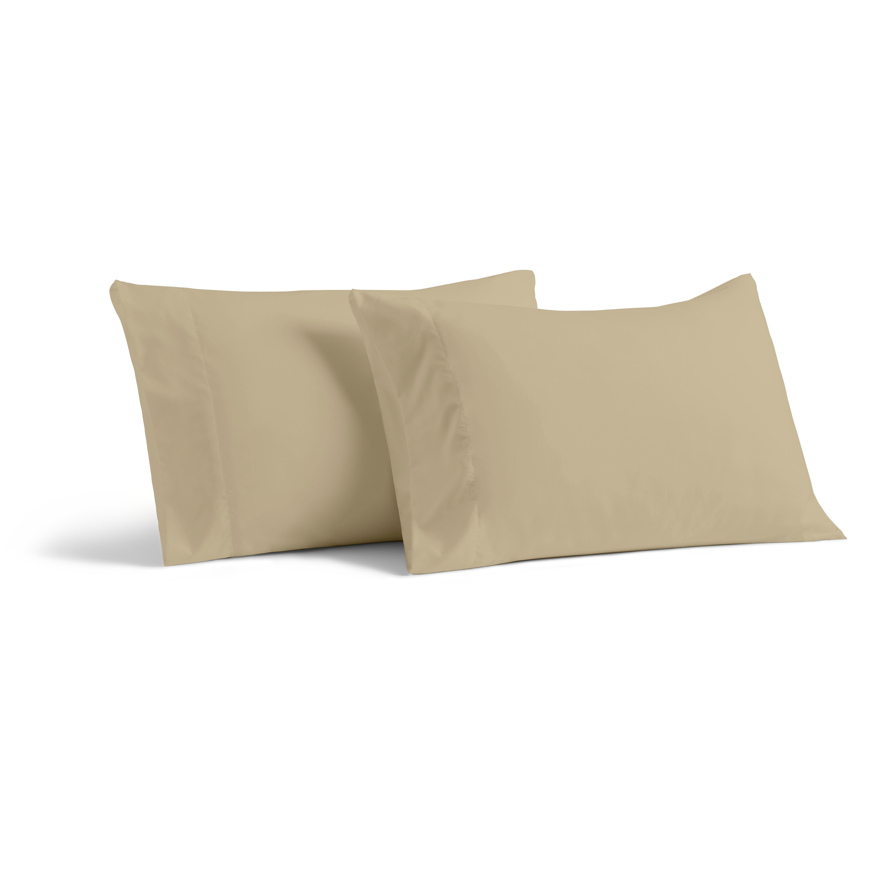 Heavyweight Bamboo Viscose Pillowcases - 600 Thread Count King Size, Ivory & Super Silky